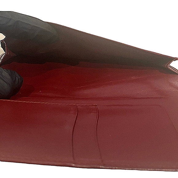 MUST DE CARTIER AUTHENTIC LEATHER LONG BIFOLD WALLET  PRISTINE CONDITION - Picture 5 of 7